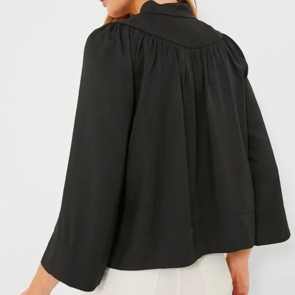 Tuckernuck Pomander Place Black Phillipa Blouse NWT - Picture 2 of 8